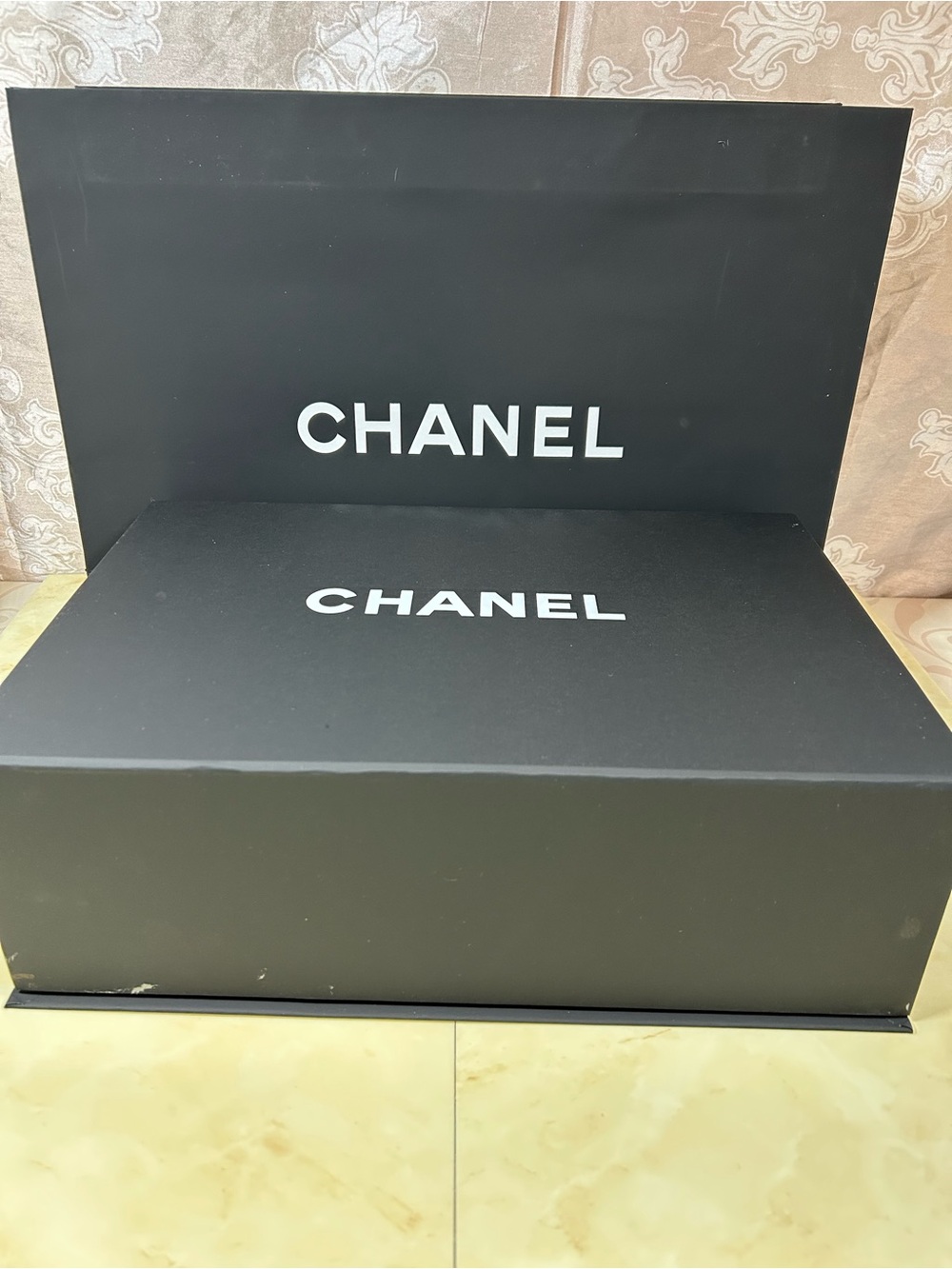 Chanel Beauty Empty Large Box and Paper Set